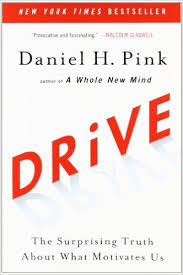 Image of Daniel Pink's book "Drive"
