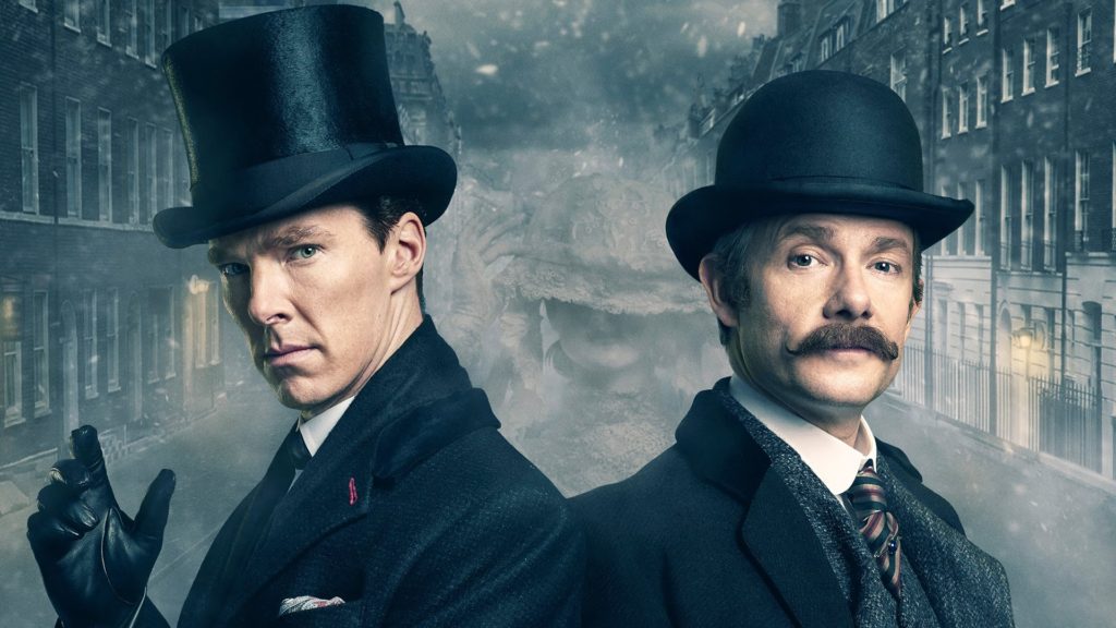 Image of Sherlock Holmes and Mr. Watson