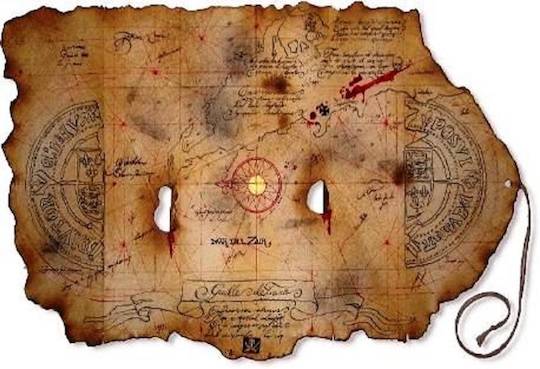 Image of an ancient map