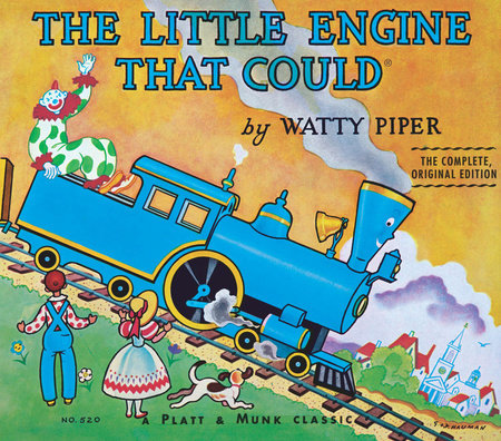 Image of the book cover of "The Little Engine that Could"