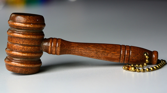 Image of a judge's gavel
