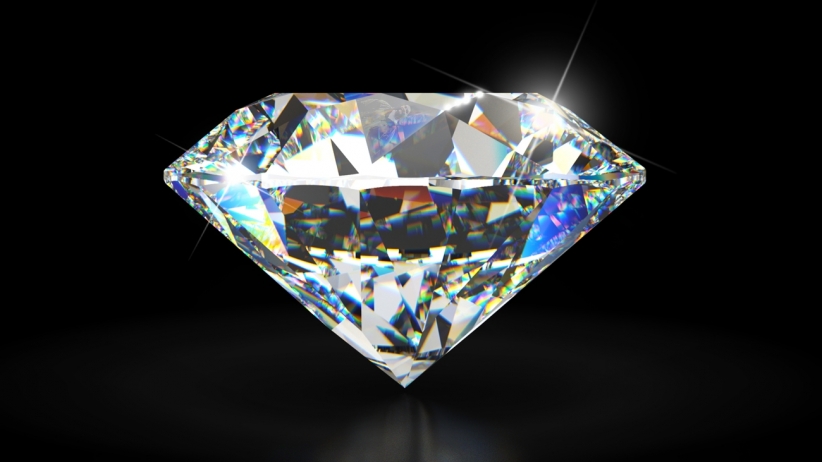 Image of cut diamond