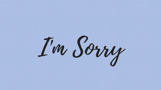 meme of "I'm Sorry" 