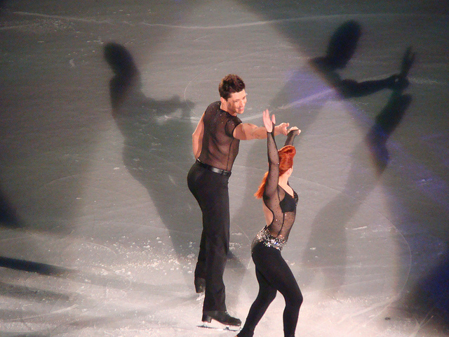 Image of Olympic Ice Skaters