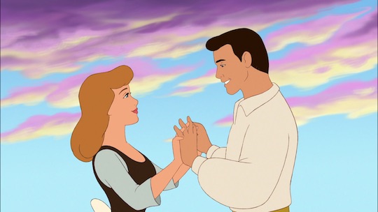 Image of Cinderella and the prince