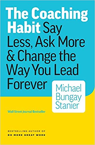 Image of The Coaching Habit book cover