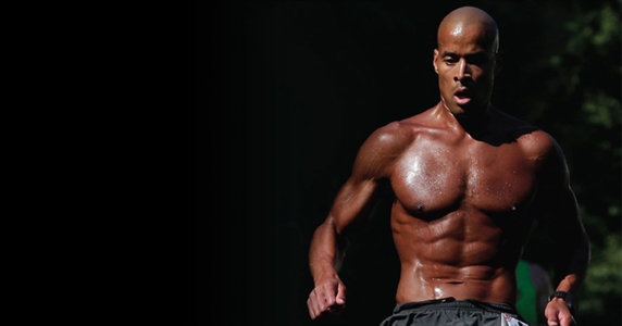 image of David Goggins running