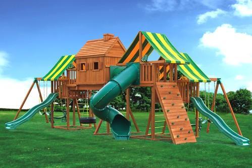 Image of a jungle gym